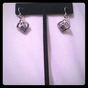 Handcrafted Sterling Silver Tanzanite Sim Earrings